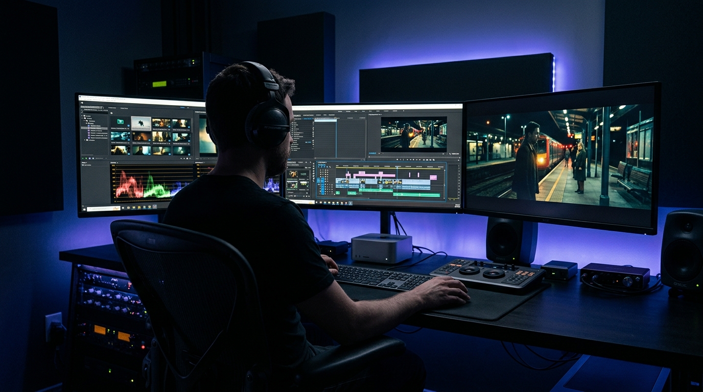 High-End NLE Post Production Suite